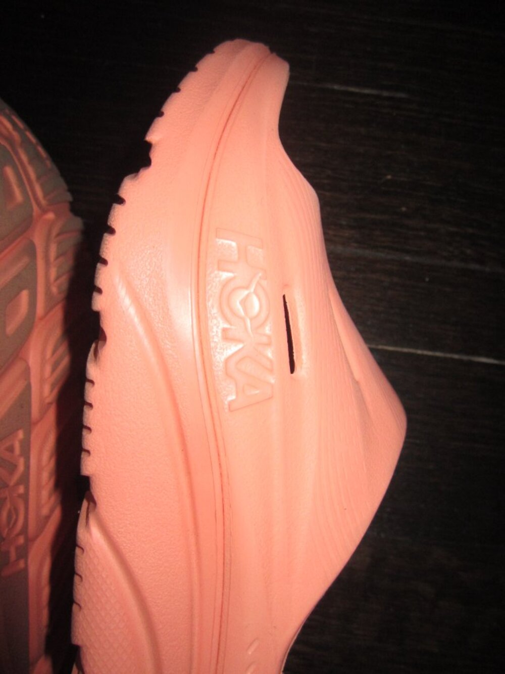 HOKA ORA Recovery Slide 3 Sandals Peach Women's 8 - Picture 5 of 8